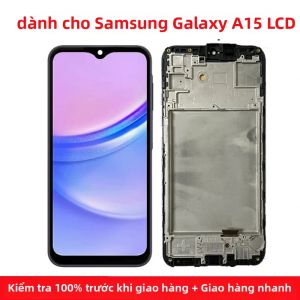 Màn Hình LCD Thay Thế Samsung Galaxy A15 4G A155F Màu Đen Cảm Ứng Điện Dung Độ Phân Giải 2160x1080 Tương Thích Với A156B 5G