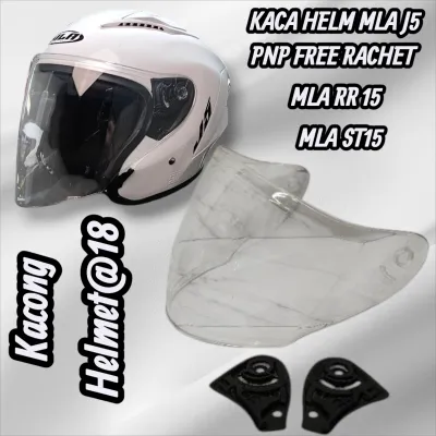 Kaca Visor Helm MLA J5 ST15 RR15 / Visor helm MLA J5 TERBARU gratis rachet