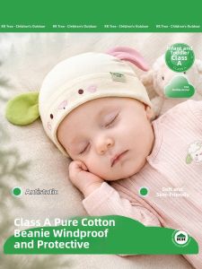 Kocotree | Baby Hat Soft Fontanelle Protection Cotton Double Layer