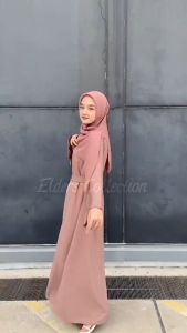 [GIFT LOGAM MULIA] baju lebaran Abaya Turkey remaja basic polos high quality baju muslim basic polos syari gamis kekinian kualitas bagus gamis kekinian 2023 bisa cod gratis ongkir