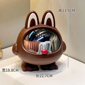 Bathroom Washcloth Storage Box High Aesthetic Value Sink Makeup Remover Cotton Soft Towel Organizer Reusable Plastic Bin