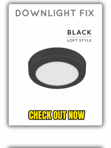 Lamptan โคมดาวน์ไลท์ LED DOWNLIGHT FIX 12W/18W ติดตั้งลอยได้ ไม่ต้องเจาะฝ้า ขาว/ดำ แสงเหลือง/แสงขาว