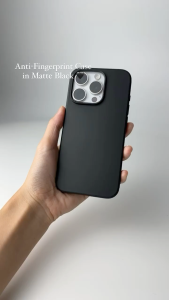 GALADO Emboss (Custom Name) iP17/16/15/14/13/12 All Black Anti-Fingerprint Anti-Scratch Casing For iPhone
