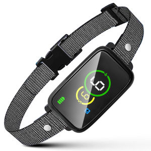 1s Stop Barking Smart Dog Bark Collar Humane Anti Barking Device with Beep & Vibration 7 Adjustable Sensitivity Ultra-Light Bark Collar for Small Medium Large Dogs