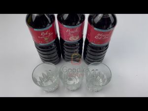 Happy Shaker 500mL Halal Sago Gulaman Juice Concentrate Mix | Red Tea Syrup for Noche Buena Christmas Media Noche Party Drinks. Gift Ideas Holiday Gift Basket Meryenda Treat or School Baon. Mango Peach Four Seasons Mang Inasal Sagot Gulaman BIG PROMO