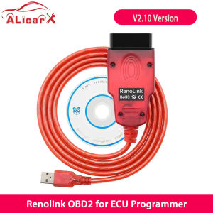 2026 Newest Renolink V2.1 OBD2 ECU Programmer Tool Reno Link for Renault OBDII Car Diagnostic Tools SRS Reset Key Coding ECM