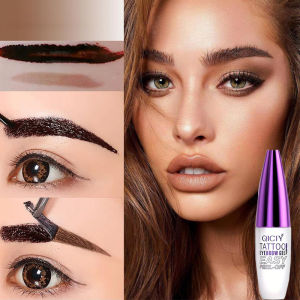 Tear off eyebrow gel long-lasting color fixing waterproof and sweat proof natural makeup effect suitable for beginners