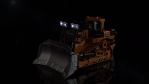 2.4Ghz Excavator Remote Control 11 Channel Diecast Model Paduan RC Crawler Loader Excavator Mainan Anak