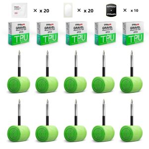 10 Chiếc Ruột Xe Đạp Siêu Nhẹ TPU Van Presta Dành Cho Xe Đạp Đường Trường Xe Đạp Địa Hình 700C Phụ Kiện Lốp Xe Đạp 29 Inch Kích Thước 32C-47C