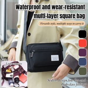 Womens Bag Shoulder Bag Casual Wearable MultiLayer Large Capacity body Bag