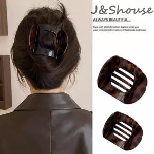 Acrylic Large Size Retro Style Hairpin Hair Clip Women Hair Accessories