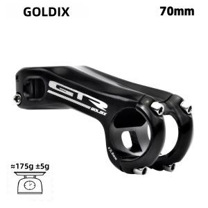 GOLDIX | GOLDIX GTR MTB Thân Xe Đạp Địa Hình 3D-Forged 7050 Hợp Kim Nhôm -17 Độ Đen Siêu Nhẹ Tay Lái Xe Đạp Leo Núi 318mm Phụ Kiện Đi Xe Đạp Cường Độ Cao