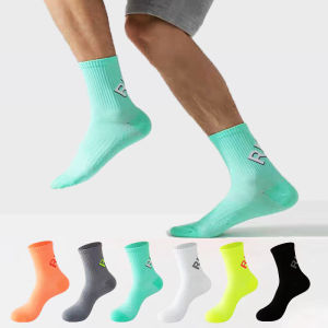 3/5Pair Professional Running Socks Mens Women Marathon Whiteline Cycling Socks Men Lady Sport Running Sports Socks