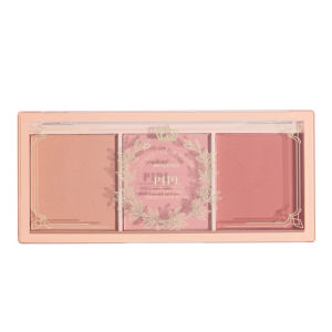 MONLEYTA | Afternoon Tea Three Color Blush Palette Womens Nude Makeup Genuine Natural Purple Orange Pink Milk Tea Color 2025 New Model