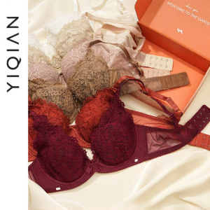 Supportive Gathering Soft Underwire Bra