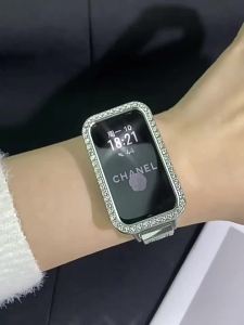 psnld | Dây Đeo Đồng Hồ Huawei Kim Loại cho Series 10/9/8/7 Nữ Dùng Mùa Hè Hỗ Trợ NFC