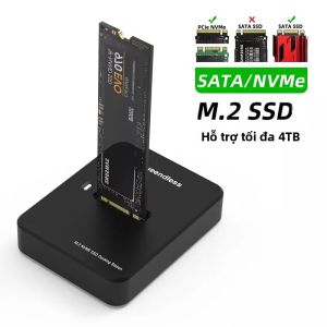 Blueendless NVME SSD Docking Station M.2 Vỏ Ổ Cứng Gắn Ngoài Vỏ SSD Tốc Độ Cao 10Gbps Để Đọc Và Ghi Trực Tuyến