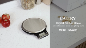 Camry Electronic Kitchen Scale (EK3211) Digital Food Weighing Cooking Baking Measuring Tools Penimbang Dapur Timbang Berat Digiter Makanan