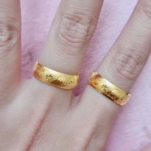 JIN JING CINCIN BAJET SIZE 9-25 EMAS 916 TULEN (HOLLOW) 0.98g-1g UP