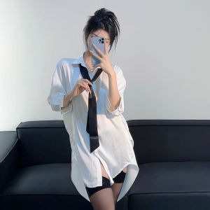 ชุดนอนเซ็กซี่สำหรับผู้หญิง ชุดนอนฤดูใบไม้ร่วง ชุดนอนฤดูหนาว ชุดนอนฤดูร้อน ชุดนอนแขนยาว ชุดนอนกระโปรงสั้น ชุดนอนคอโปโล