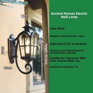 Waterproof Solar LED Wall Light