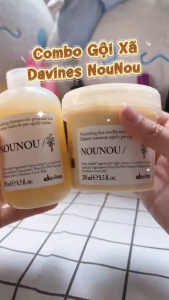 Dầu gội nuôi dưỡng làm dầy chắc khỏe thân tóc NOUNOU DAVINES Shampoo 1000ml