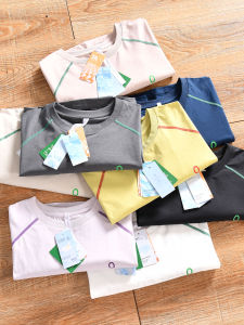 Quick Dry Long Sleeve T-Shirt Mens Outdoor Casual round Neck Moisture Absorbent Antibacterial Cold Sensation Technology Spring Autumn