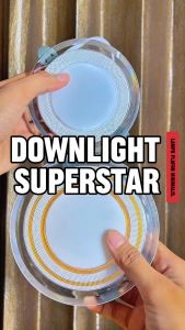 8W ASLI DOWNLIGHT (SUPER STAR) BANYAK JENIS PERUBAHAN WARNA / PANEL LED / LAMPU PLAFON