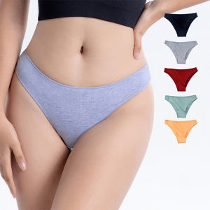 Sentexin 3PCS Cotton Briefs Womens Breathable Knickers Ladies Low Rise Underwear Soft Female Panties M-XXL