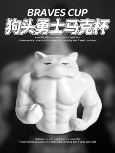 Creative Birthday Gift Male Sculpture Funny Muscle Cup Unique Gift for Best Friend Girls Unusual Cup Practical Joke Present