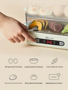 Bear | Timed Smart Double Layer Breakfast Steamer