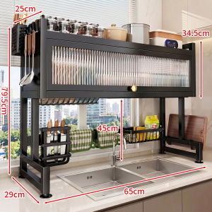 MINGZHIYIFAN | Kitchen Multi-functional Drying Shelf