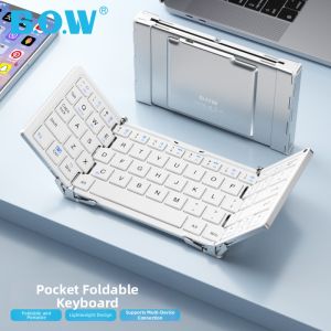 B.O.W | Foldable Bluetooth Keyboard and Portable Mouse Set for Office Typing