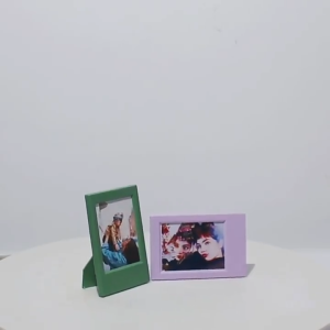 Fujifilm Instax mini Fashion 3 inch Photo Frame Vertical Colorful Mini Film Frame Art Photo Display Desktop Decor Picture Holder