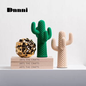 Dnnni Cactus ornament bedroom living room Nordic minimalist resin decoration model room TV cabinet desktop