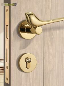 BAIJIAN | Quiet Magnetic Divided Door Lock for Bedroom