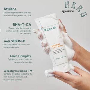 [100% Original] P.CALM Underpore Foam Cleanser 150ml
