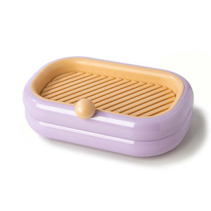 Hộp Đựng Xà Phòng Treo Tường Không Cần Khoan Cao Cấp Cho Phòng Tắm Giá Để Đồ Trang Trí Nhà Cửa Đèn Bàn Trang Điểm Sáng Tạo