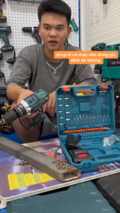 Máy khoan pin Makita 199v 2 Pin - 13mm Lực Khoan Lớn Cao Cấp Máy Bắt Vít Chuyên Dụng Makita 199V 2 Pin Chất Liệu Tốt Kết Cấu Chắc Chắn - Máy Bắn Vít Makita.