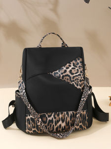 กระเป๋าเป้สะพายหลังผ้าใบ Oxford สำหรับเดินทางแบบลำลองสำหรับผู้หญิง กระเป๋าสะพายไหล่แบบอเนกประสงค์น้ำหนักเบา กระเป๋าใส่หนังสือ กระเป๋าใส่ของใช้ประจำวัน