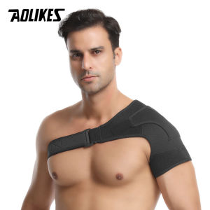 AOLIKES | AOLIKES New Shoulder Brace Adjustable Shoulder Support With Pressure Pad for Injury Prevention SprainSorenessTendinitis