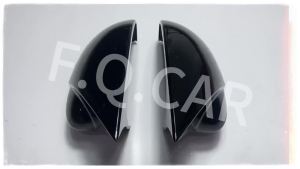 Pair Side Wing Mirror Cover Rear View Cap Exterior Trim For Fiat 500 500C Grande Punto 2009-2018 Shell Trim Auto Accessories