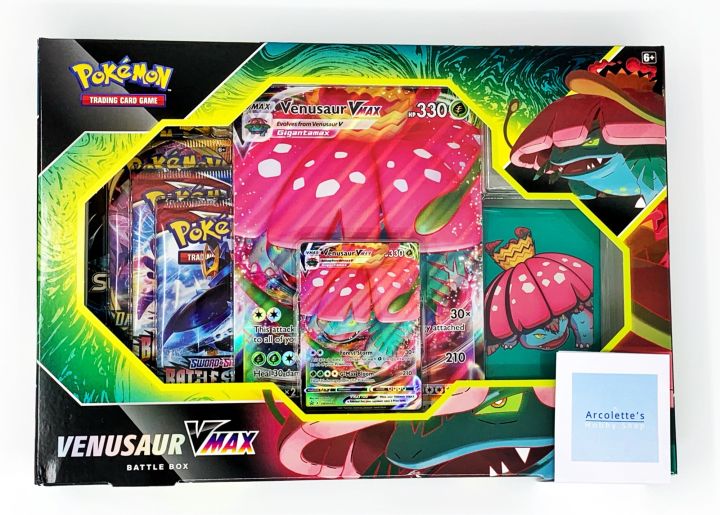 Pokémon TCG: Venusaur VMAX Battle Box | Lazada PH