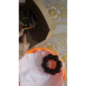 [50 Pcs] Lunch Box Paper Kotak Makan Full Laminasi Bahan Kraft Coklat