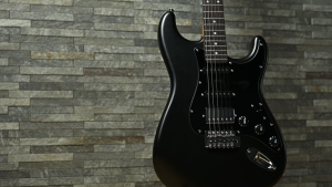 Bacchus BST-2-RSM-R GM Electric Guitar Roasted Maple Neck Satin Black