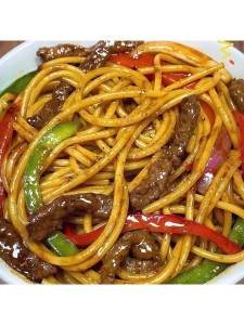 Low Fat Non-fried Black Pepper and Crab Flavored Instant Italian Noodles with Sauce 4 Boxes