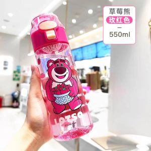 Disney Spider-Man Childrens Water Cup Portable Cup Frozen Straight Drinking Cup Water Bottle 700ml Anti-Fall Sports Cup