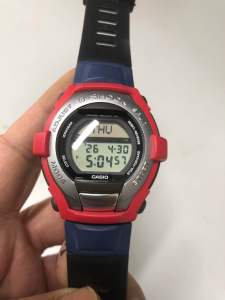 đồng hồ nam điện tử Ca$sio G-cool size 42mm còn đẹp. Si Nhật tuyển.