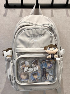 AORDA Large Capacity Detachable Shoulder Bag School Backpack for Junior High Girls Multi-Functional Travel Bag Soft Nylon Material