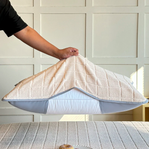 New A-Class Pure Cotton Pillowcase Towel Cloth Warm Cotton Pillow Towel Special for Pillow 48*74cm Single Person Use